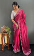 Vasthrlay Designer Georgette Border Traditional