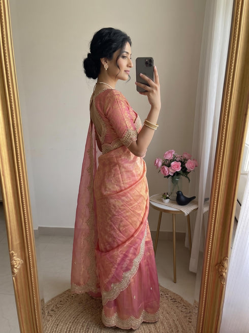 Vasthrlay Embroidery Saree
