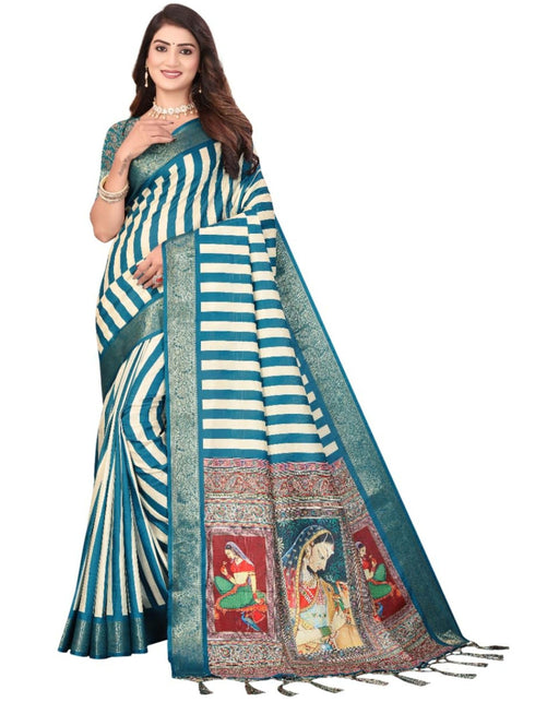 Vasthrlay Kanjivaram Traditional Unstitched Saree