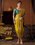 Vasthrlay Womens Paithani Unstitched Pink Saree