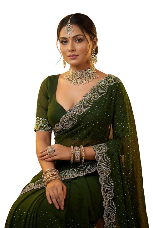 Vasthrlay Unstitched Saree
