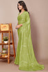 Vasthrlay Fashion Georgette Geometric Dusty Ethnic Wear