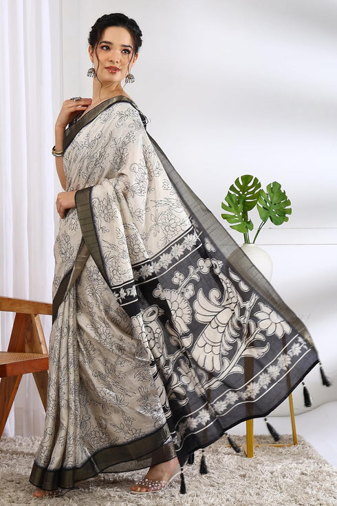 Vasthrlay Fashion Handloom Printed Ethnic Wear