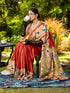 Vasthrlay Madhubani Printed Unstitched Hs Ethnic Wear