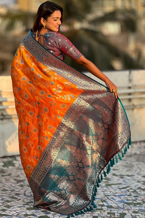Vasthrlay Kanjivaram Woven Blouse Ethnic Wear