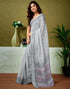 Vasthrlay Womens Cotton Printed Yellow Saree