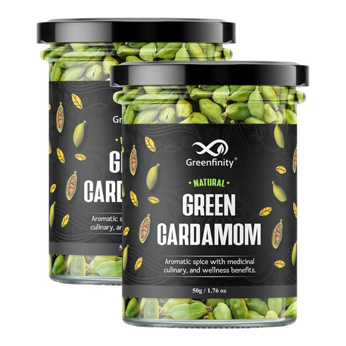 GreenFinity Whole Green Cardamom (Elaichi)