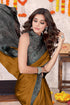 Vasthrlay Fashion Chiffon Abstrect Printed Ethnic Wear