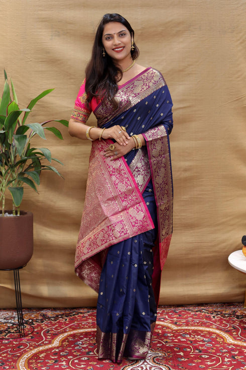 Vasthrlay Banarasi Wedding Saree