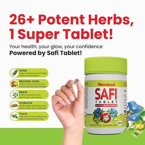 Hamdard Safi Tablet for Healthy & Glowing Skin