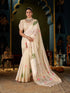 Vasthrlay Exquisite Traditional Intricate Gold Tone Saree