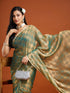 Vasthrlay Orange Unstitched Saree