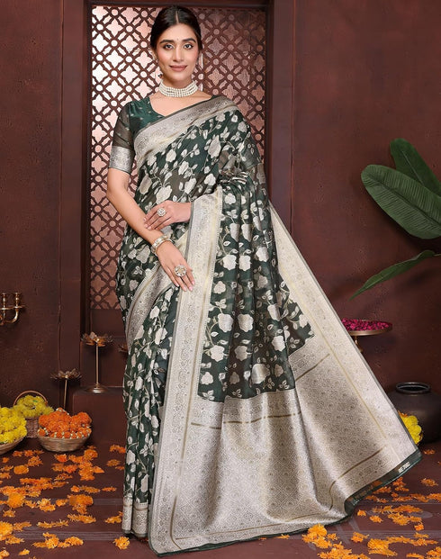 Vasthrlay Kanjivaram Banarasi Wedding Sari Az Ys Yasmin Saree