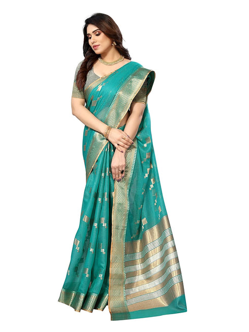 VasthrlayManipuri Jacquard Unstitched Black Free Ethnic Wear