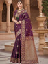 Vasthrlay Women's Kasamiri Designer Unstitched Saree