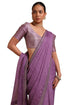 Vasthrlay Lavender Chiffon Bandhani