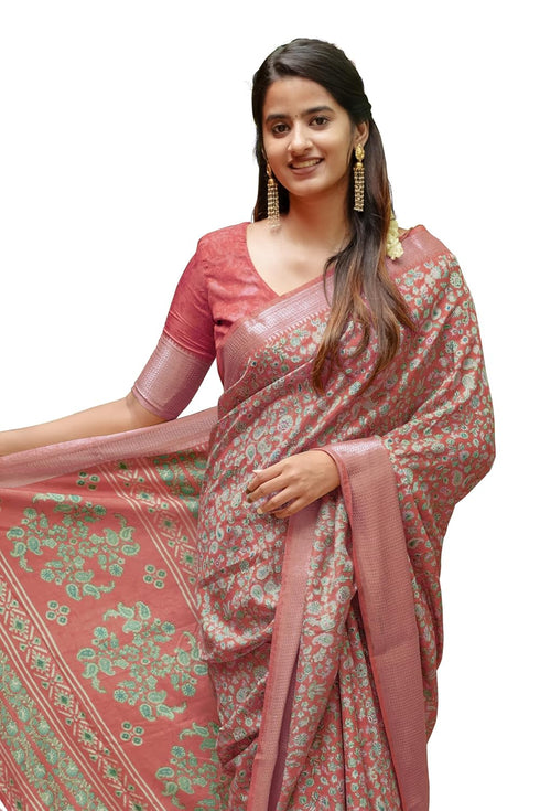 Vasthrlay Fashion Cotton Printed Ethnic Wear