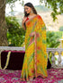 Vasthrlay Georgette Bandhani Multi Saree