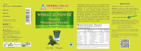 Herbal Hills Wheat-O-Power Powder