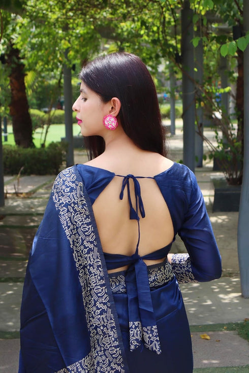Vasthrlay Tussar Handloom Saree