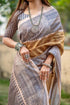 Vasthrlay Tussar Silk Saree