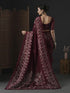 Vasthrlay Botanical Printed Unstitched Black Hs Ethnic Wear