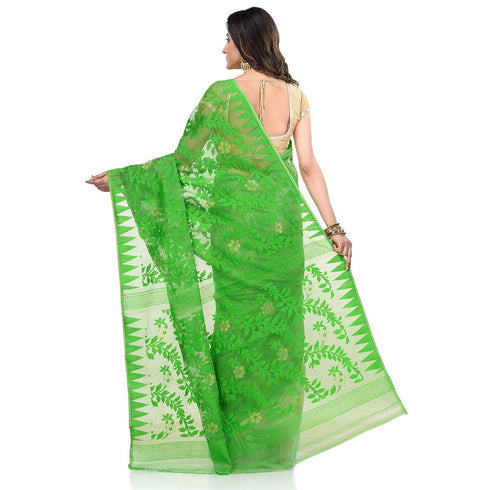 Vasthrlay Bengal Cotton `s Handloom Jamdani
