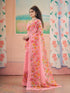 Vasthrlay Georgette Printed Unstitched Saree