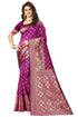 Vsathrlay Purple Kanchipuram Ethnic Wear