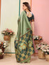 VasthrlayKanjivaram Banarasi Unstitched Mustard Free Ethnic Wear