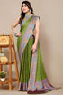 Vasthrlay Fashion Chiffon Dusty Turquoise Ethnic Wear