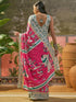 Vasthrlay Printed Yellow Saree