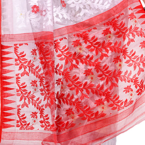 Vasthrlay Db Bidesh `s Handloom Jamdani