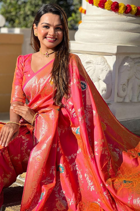 Vasthrlay Kanjivaram Blouse Purple Ethnic Wear