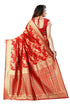 Vasthrlay Maroon Kanchipuram San Pari Saree