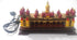 Crafts India® Handcrafted channapatna Wooden Mysore Palace Model with Lighting,channapatna Toys/Dolls- 21 X 12 cms