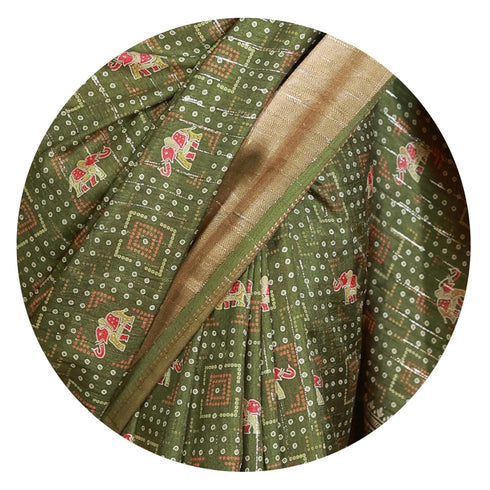 Vasthrlay Fashion Cotton Printed Ethnic Wear