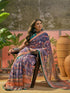 Vasthrlay Georgette Light Turquoise Saree