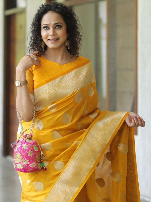 Vasthrlay Banarasi Kanjivaram Unstitched Wedding Ethnic Wear