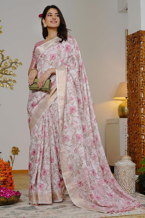 Vasthrlay Fashion Floral Printed Ethnic Wear