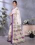 Vasthrlay Printed Unstitched Saree Az Ya Shaadi