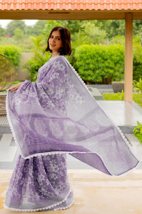 Vasthrlay Fashion Pocket Printed Readymade Ethnic Wear