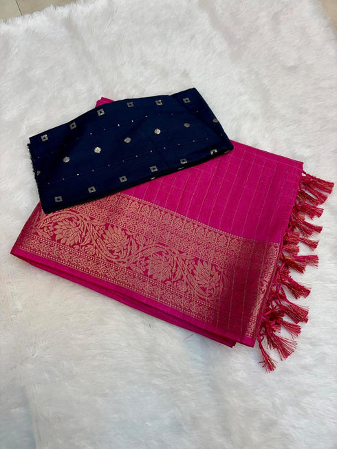 Vasthrlay Beautiful Floral Weaving