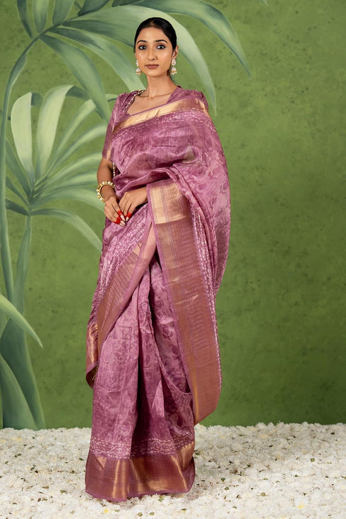 Vasthrlay Fashion Paisley Printed Grey Ethnic Wear