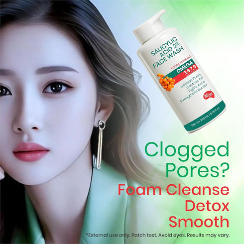 Korean Glow Essence 2% Salicylic Acid Face Wash 200ml
