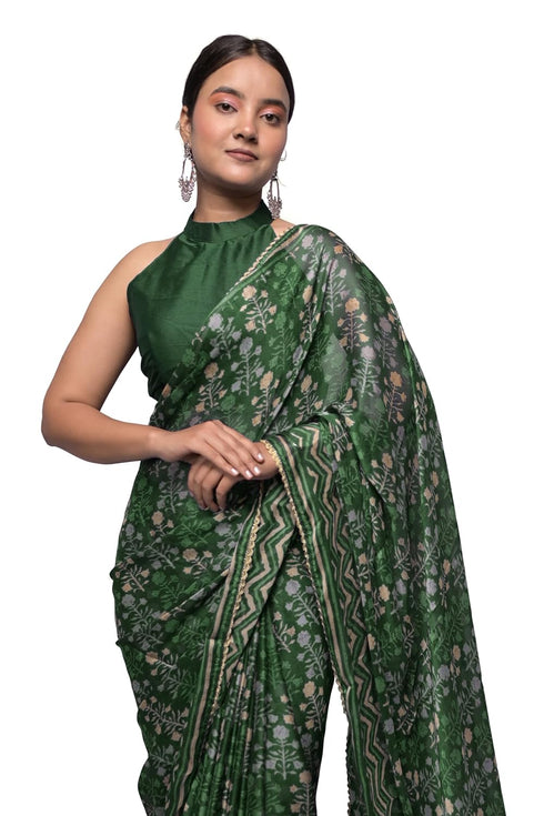 Vasthrlay Fashion Chiffon Printed Ethnic Wear