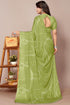 Vasthrlay Fashion Georgette Geometric Dusty Ethnic Wear