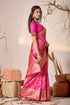 Vasthrlay Pink Silk Saree