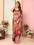 VasthrlayKanjivaram Banarasi Unstitched Mustard Free Ethnic Wear