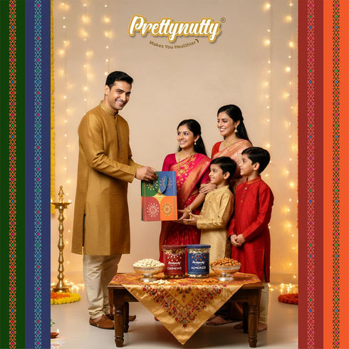 PrettyNutty Diwali Dry Fruits Gift